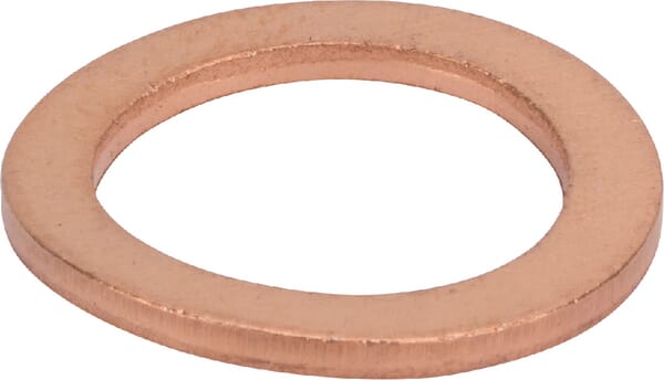 Měděná podložka 13 x 19 x 1,5 mm