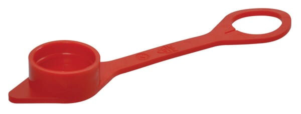 Bouchon rouge SKV-F-10 · réf. SKV9FF100