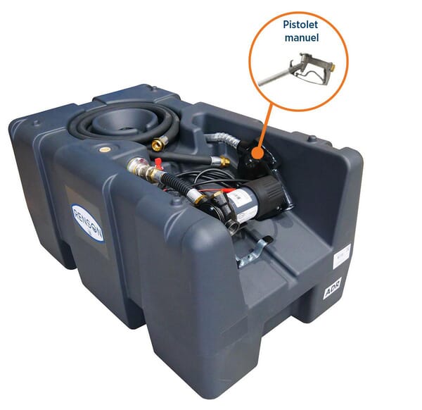 Tank 200L  RAV 12V40L PA4M pompe manuelle — réf. 136285M