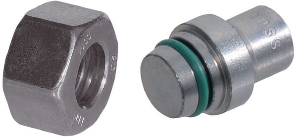 Bouchon+écrou raccord 25S · réf. VSMV25S