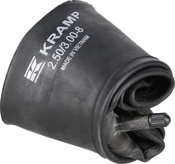 Chambre à air pour jante Ø 8", 300-8, valve droite TR13, Kramp — réf. 3008TR13