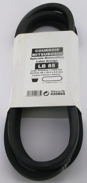 Courroie trapézoïdale Lb85 Mitsuboshi — réf. FGP420865