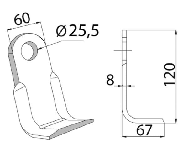 Fléau Sicma · réf. CK5400