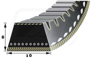 Ceinture compensée · réf. VLM2080