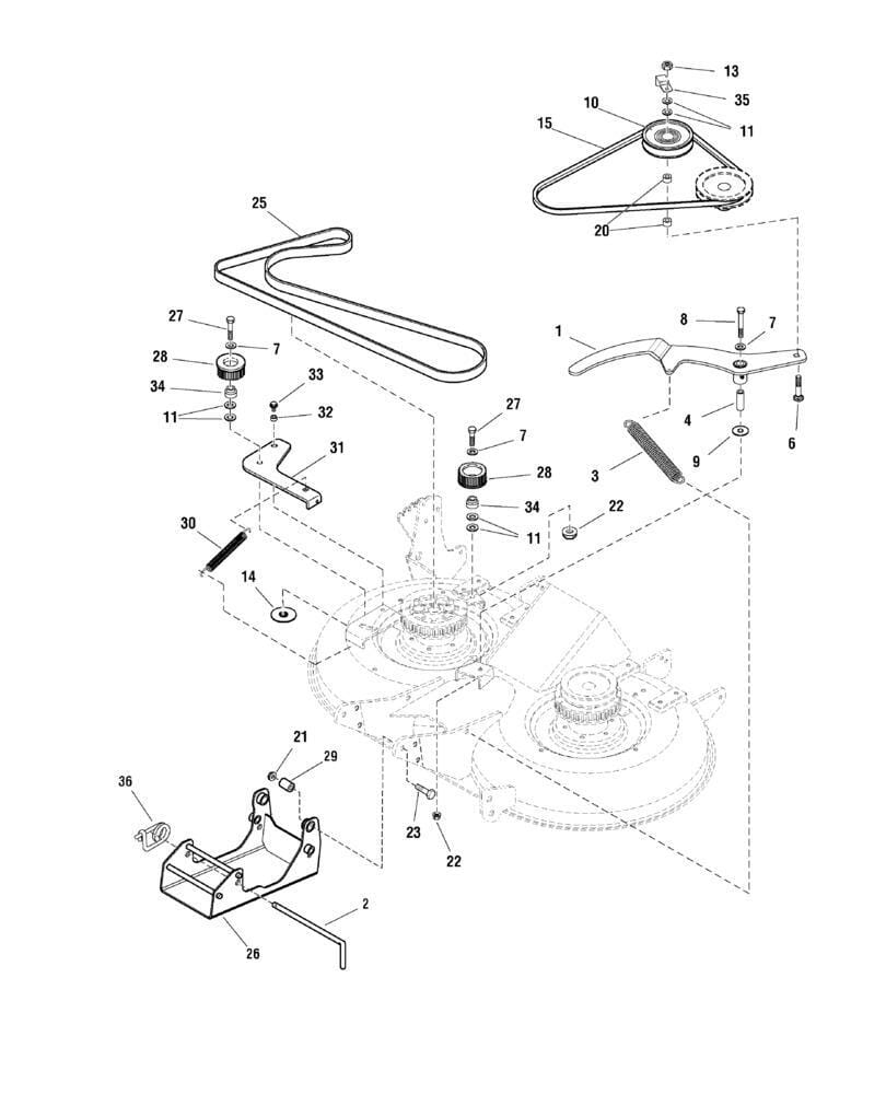 Žací ústrojí 40" pohon