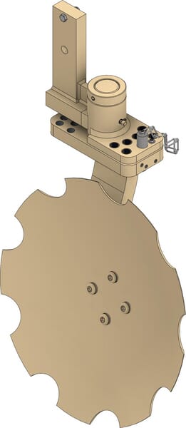 Charrue à disques Ø 460 mm avec double réglage d'angle LH — réf. 40006432