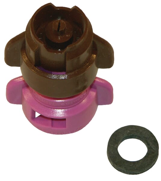 Buse à injection d'air TDXL 110° 25 violet plastique Agrotop · réf. TDXL110025HK