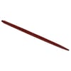 Loader tine, straight, star section 32x860mm, pointed tip with M35 Ø11.5 roll pin, red, FST