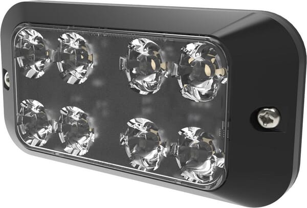 Clignotant 8 LED 12/24V ambré · réf. ED3788A