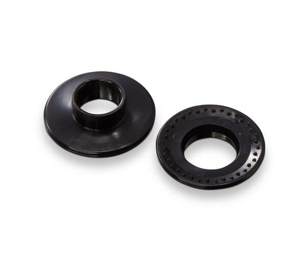 Plastová očka Ø 12 mm, černá