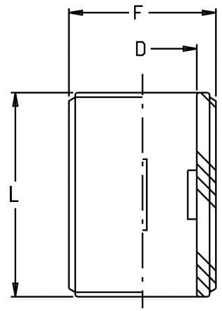Embout mâle 2" M vue 2