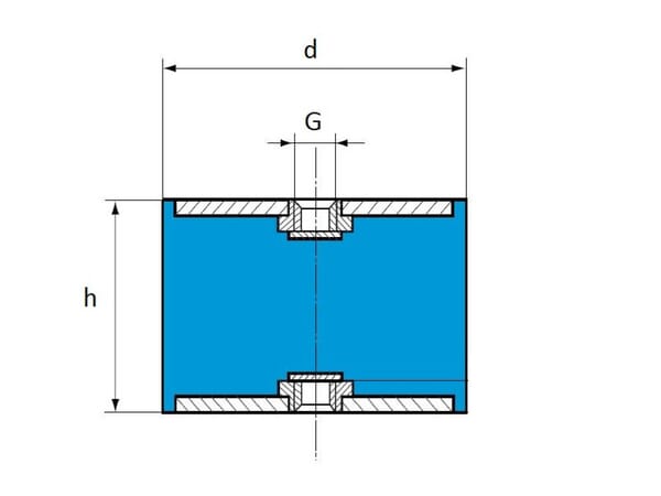 Silent bloc TYPE C vue 3