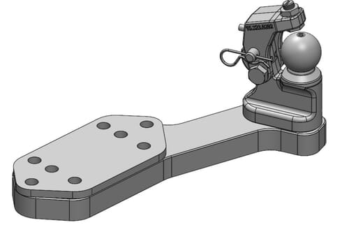 Direction forcée K50® D pour attelage de 40-45 mm · réf. 00522020A02