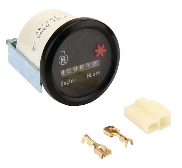 Compteur d'heures 8-24V 52mm · réf. I00003