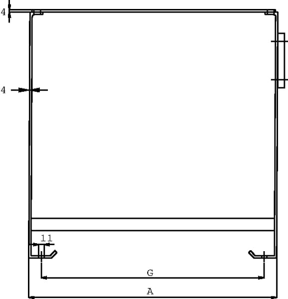 Réservoir PSTM 75 simple, sans couvercle vue 4