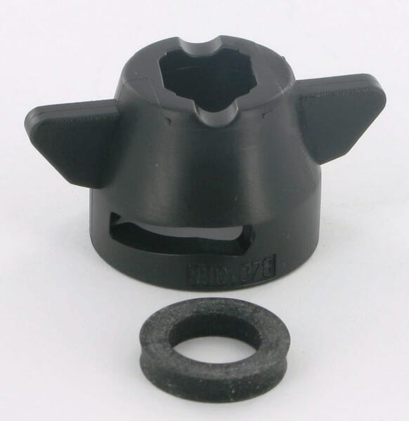 Ecrou de buse noir 8-10 Hardi · réf. 0900785600401