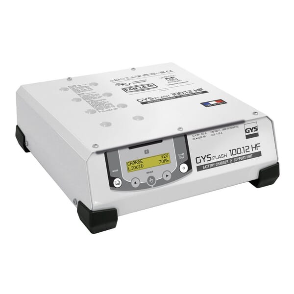 Chargeur batterie GYSFLASH 100.12HF · réf. 029415GYS