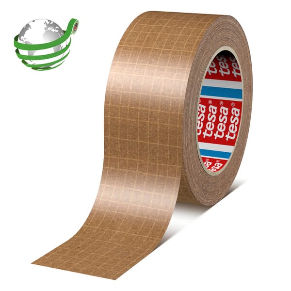 Reinforced paper packaging tape tesa®