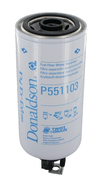 Filtre à carburant séparateur d'eau — réf. P551103