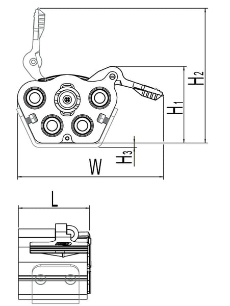 Pikaliitin Multi-X Uros Quattro - Multifaster - MC109324251 - 4
