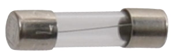 Fusible verre 1,3A longueur 20mm Siba · réf. ZEK52001250