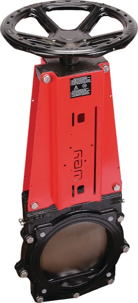 Vanne guillotine br.ca. mol.8" · réf. DN200VGA