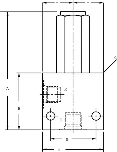Régulateur de pression CP200-1 1/2"BSP ext vue 4