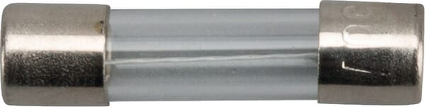 Fusible verre 0,1A longueur 20mm Siba · réf. ZEK52000100
