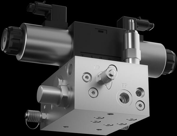Vanne hydraulique à centre ouvert (60L) — réf. FJD78610Q0030A