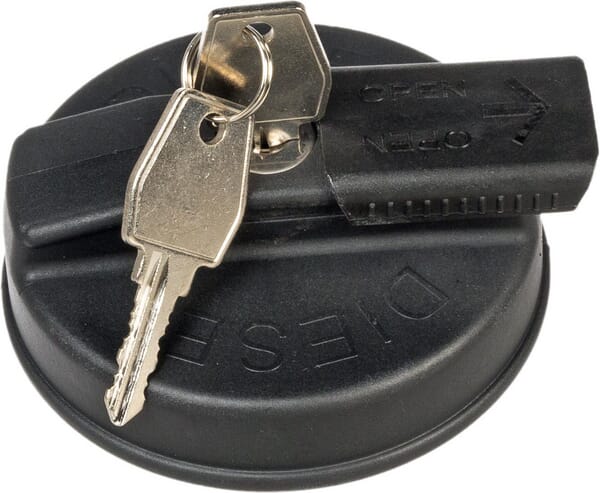 Víko palivové nádrže s klíčem