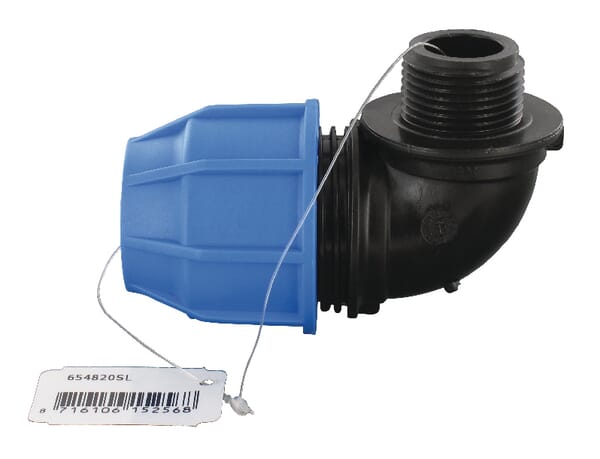 S16 Raccord coudé 32x1" mâle · réf. 654820SL