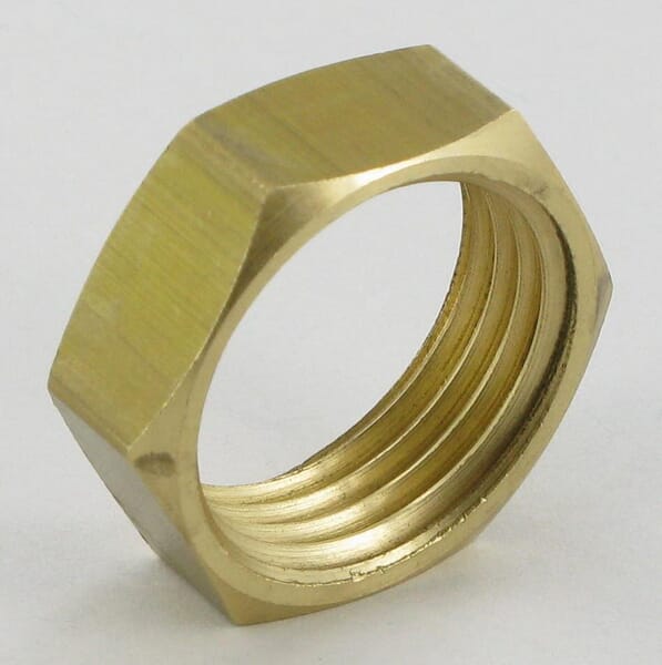 Écrou hex. droit 1/2" laiton · réf. SU1020547