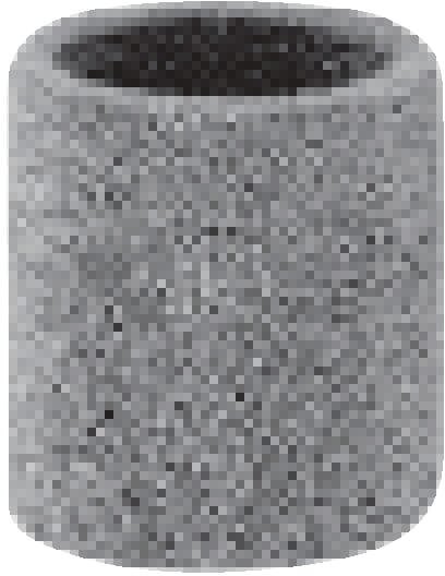 Tlumič mosazný, pouzdro, typu 2905