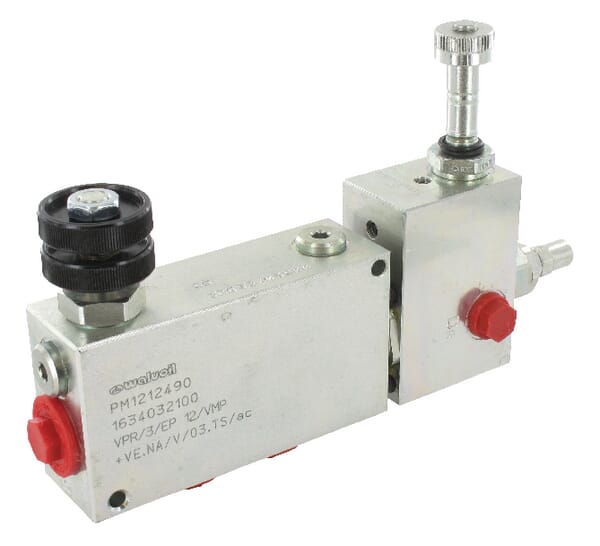 3-cestné ventily k regulaci průtoku typ VPR EP-VMP+VE-ST