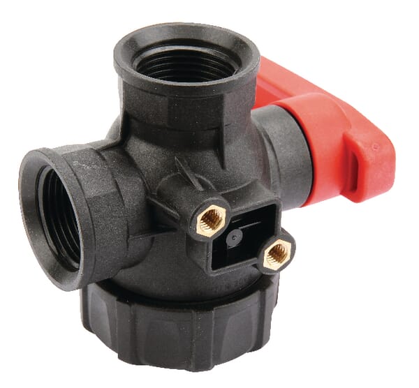 Vanne à boisseau sph. 1" 3v. vue 2