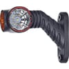 Marker light RH LED, 0.7/1.4W, 12/24V, white/orange/red, 110x55x125mm, 3 LED's, Kramp