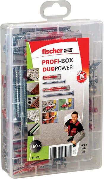 PROFI-BOX DuoPower court/long + vis / Boite de 150 — réf. 541109