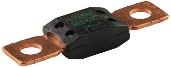 Fusible méga 350A longueur 68,6mm vert Hella · réf. 8JS742902081