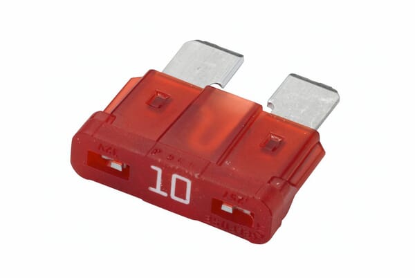 Fusible lame standard 32V 10A longueur 18,6mm rouge pack 50x Hella · réf. 8JS711686002
