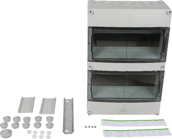 Coffret IP55/24 modul./2 rang. · réf. AKE24