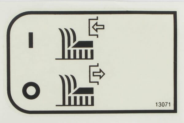 Etiq.mis.route lame · réf. ET13071
