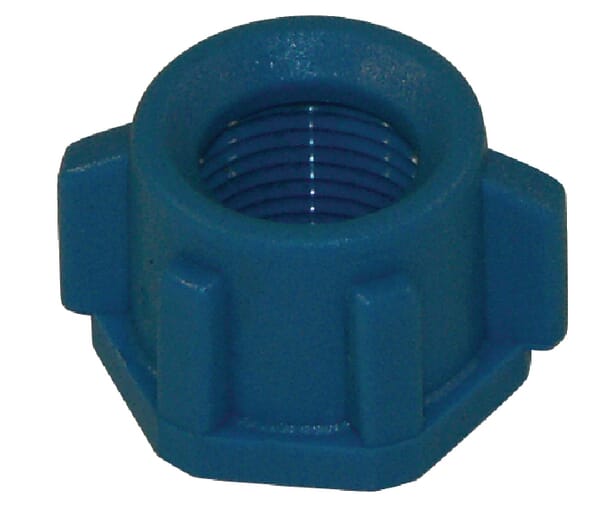 Ecrou de protection bleu 3/8" · réf. 20001004