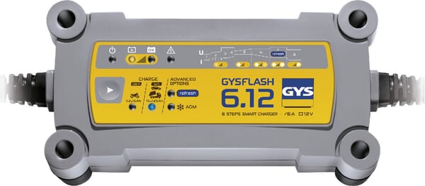 Charg. batterie GYSFLASH 6.12 · réf. 029378GYS