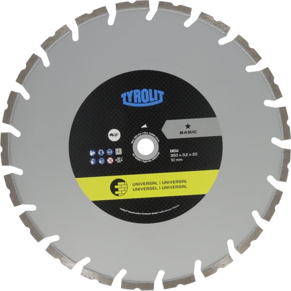 Disque de coupe DCUB1 350x20 mm — réf. 34501461
