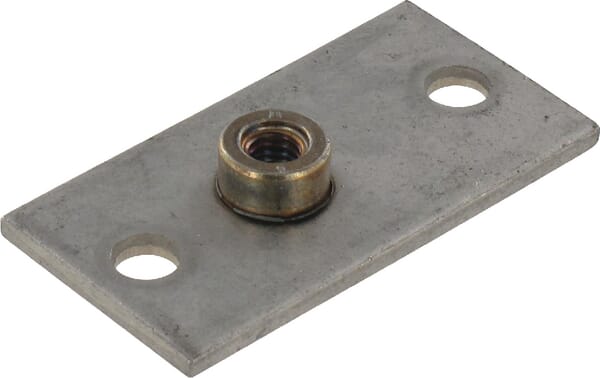 Plaque à visser inox Gr.0 0 — réf. RS9410RVS