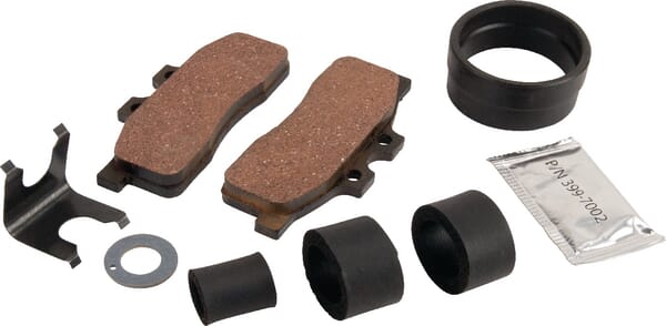 Brake pads excavator