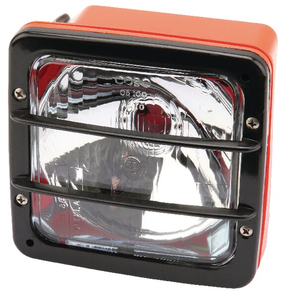 Phare avant orange 140x140mm — réf. 05102000