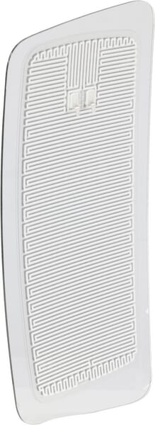 Miroir de rétroviseur 572, rayon 1200, gauche/droite, chauffant 24V · réf. 405725412H
