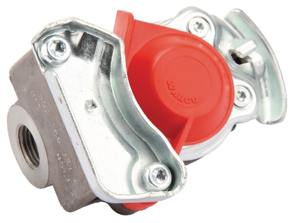 Tête d'attelage automatique M16x1.5 rouge — réf. 9522002210