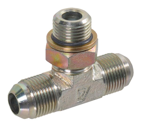 Raccord T orientable JIC/BSP 9/16 - 1/4 · réf. TIB0904